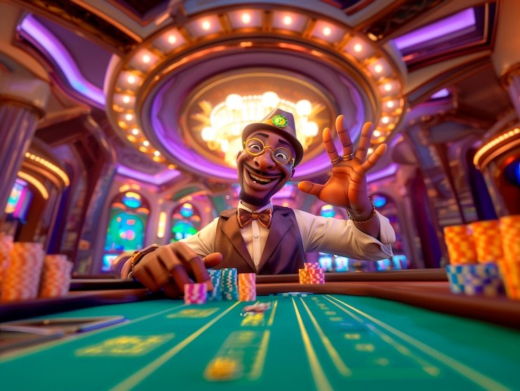 Virtual roulette interface with betting grid
